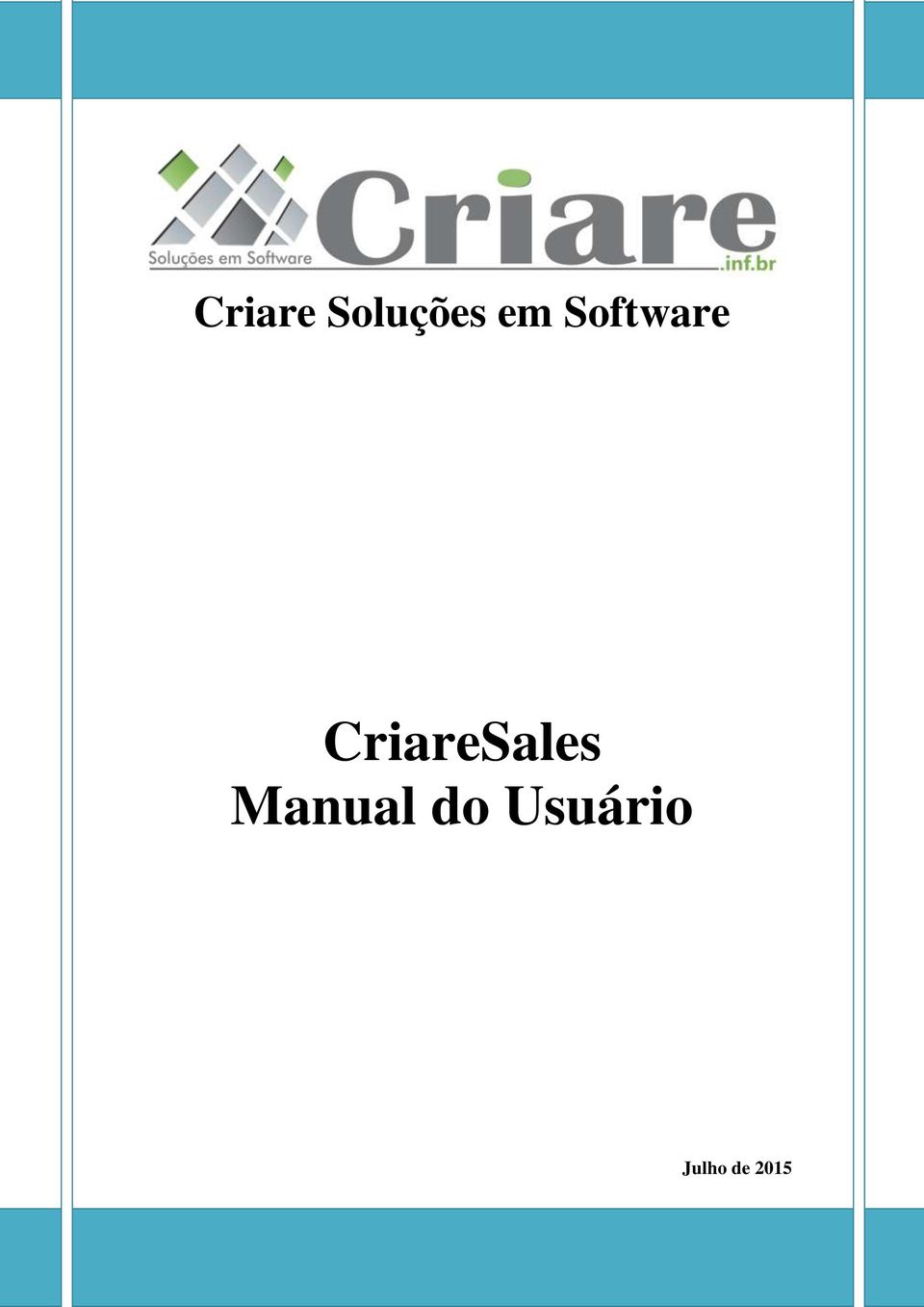 CriareSales Manual