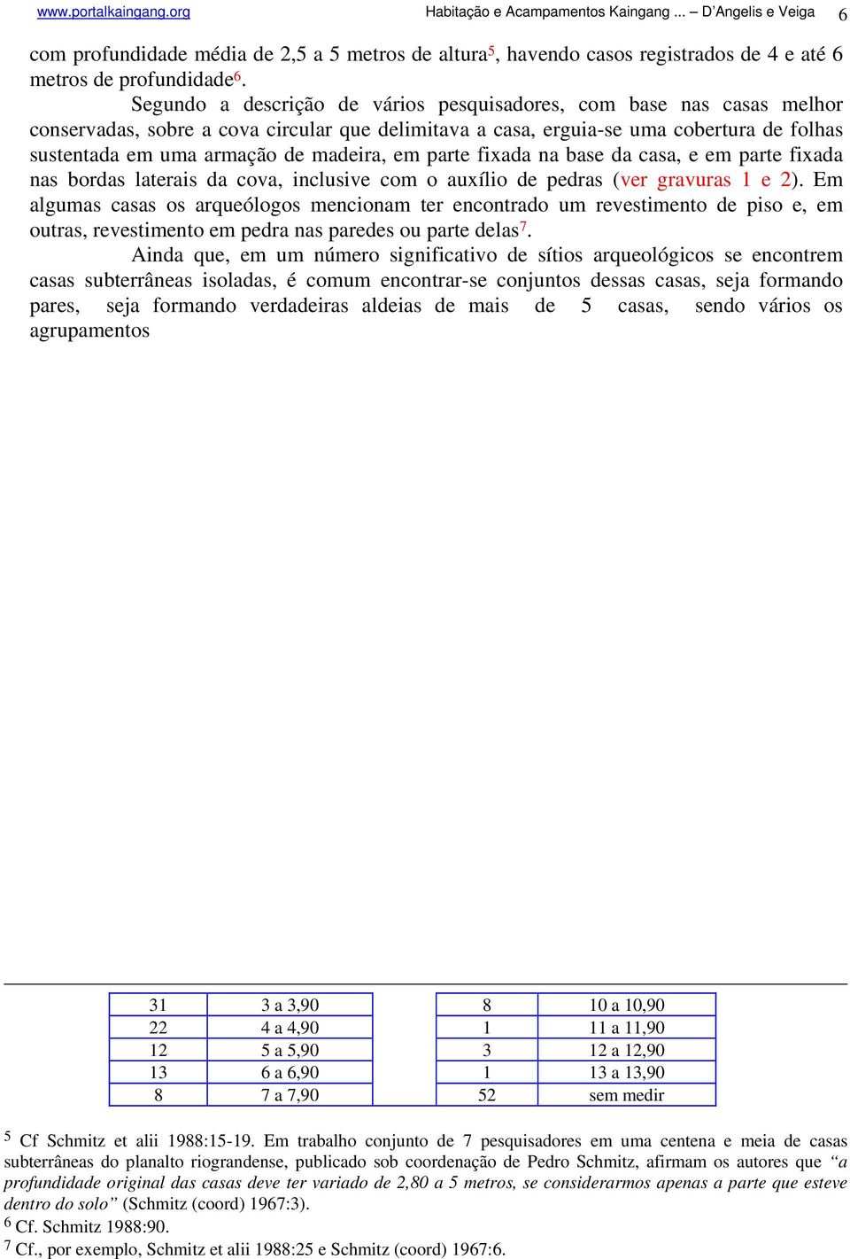 madeira, em parte fixada na base da casa, e em parte fixada nas bordas laterais da cova, inclusive com o auxílio de pedras (ver gravuras 1 e 2).