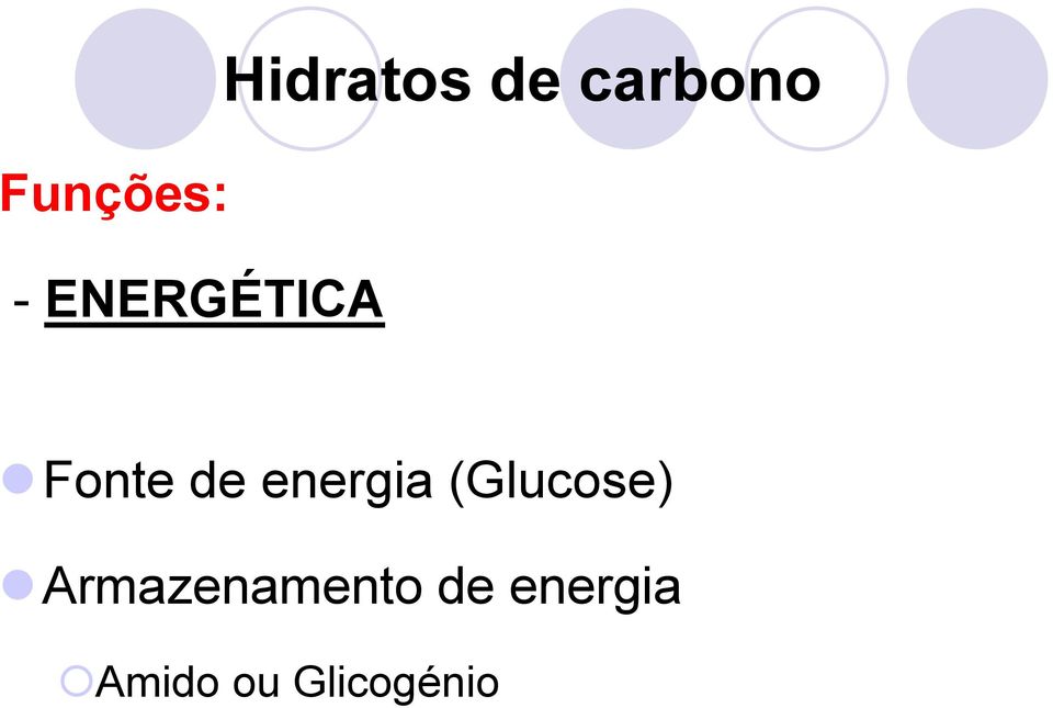 energia (Glucose)