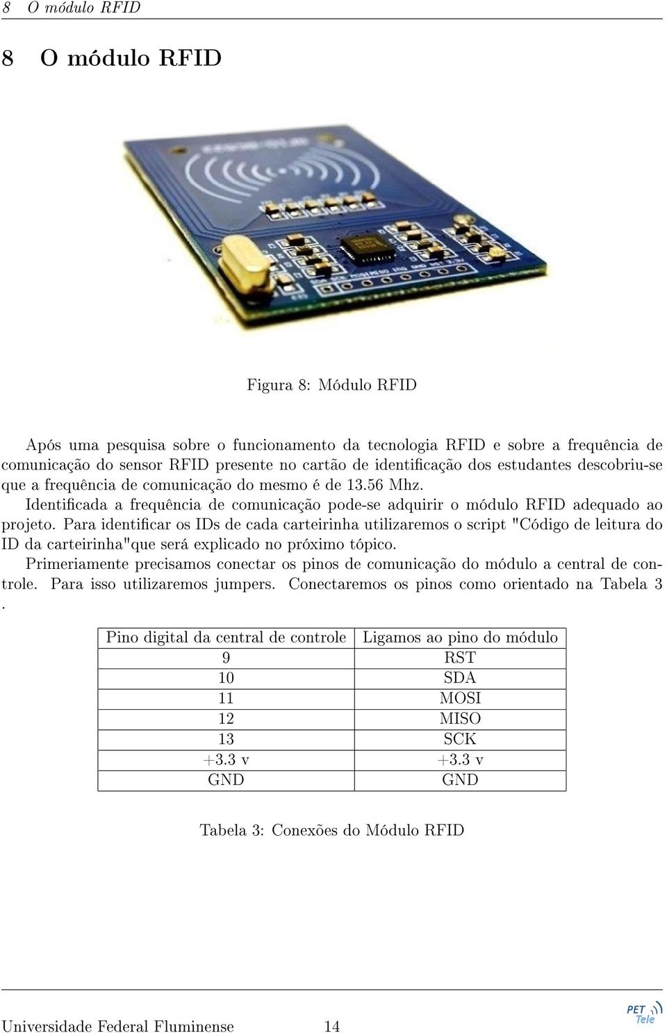 Para identicar os IDs de cada carteirinha utilizaremos o script "Código de leitura do ID da carteirinha"que será explicado no próximo tópico.