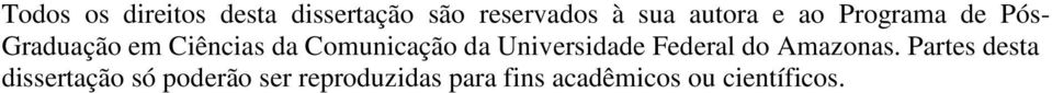 Comunicação da Universidade Federal do Amazonas.