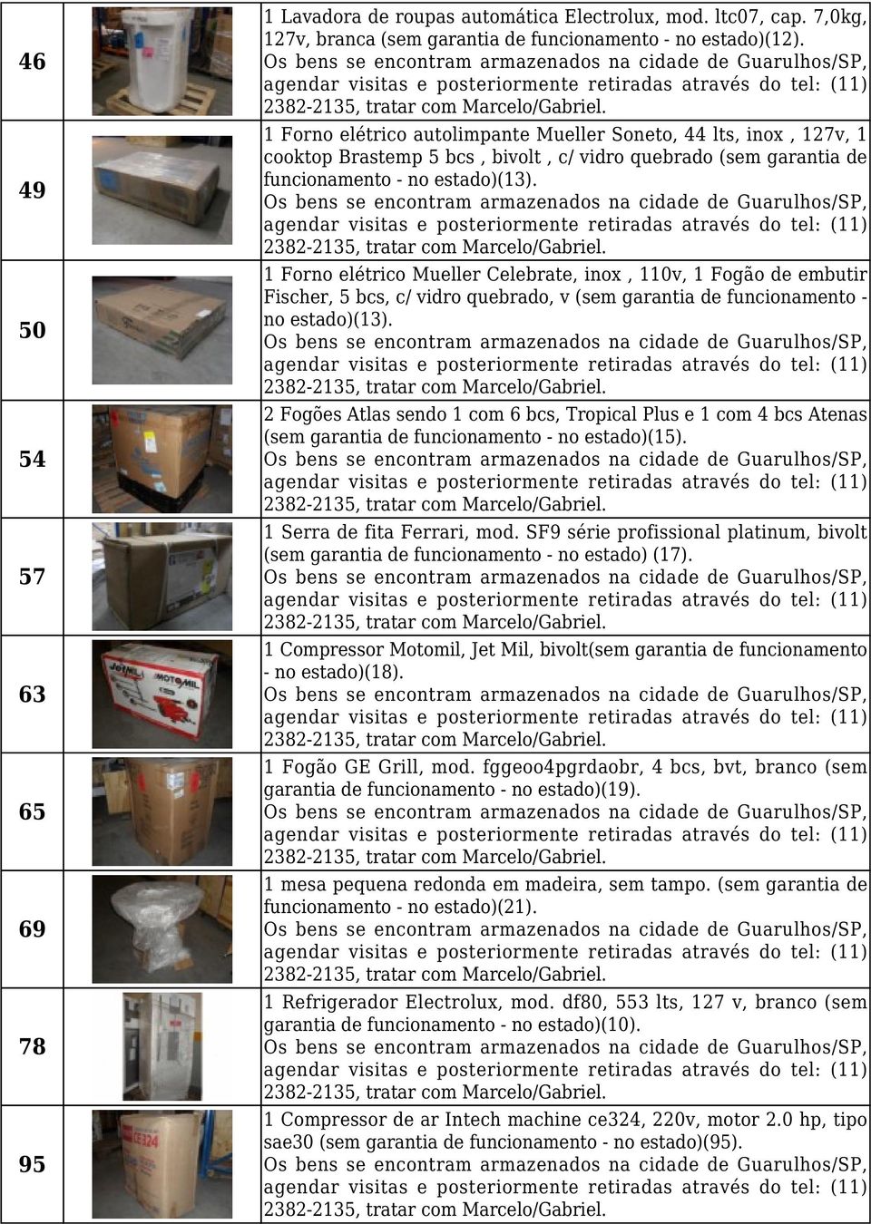 1 Forno elétrico Mueller Celebrate, inox, 110v, 1 Fogão de embutir Fischer, 5 bcs, c/ vidro quebrado, v (sem garantia de funcionamento - no estado)(13).