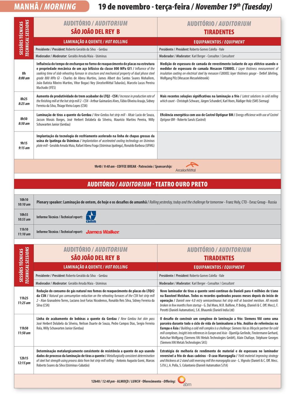 furnace in structure and mechanical property of dual phase steel grade 800 MPa GI - Charles de Abreu Martins, James Albert dos Santos Soares Mohallem, João Batista Ribeiro Martins, Vítor Bogaci Ney