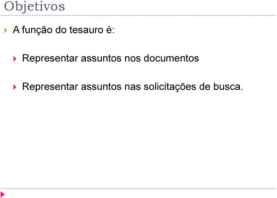 assuntos nos documentos