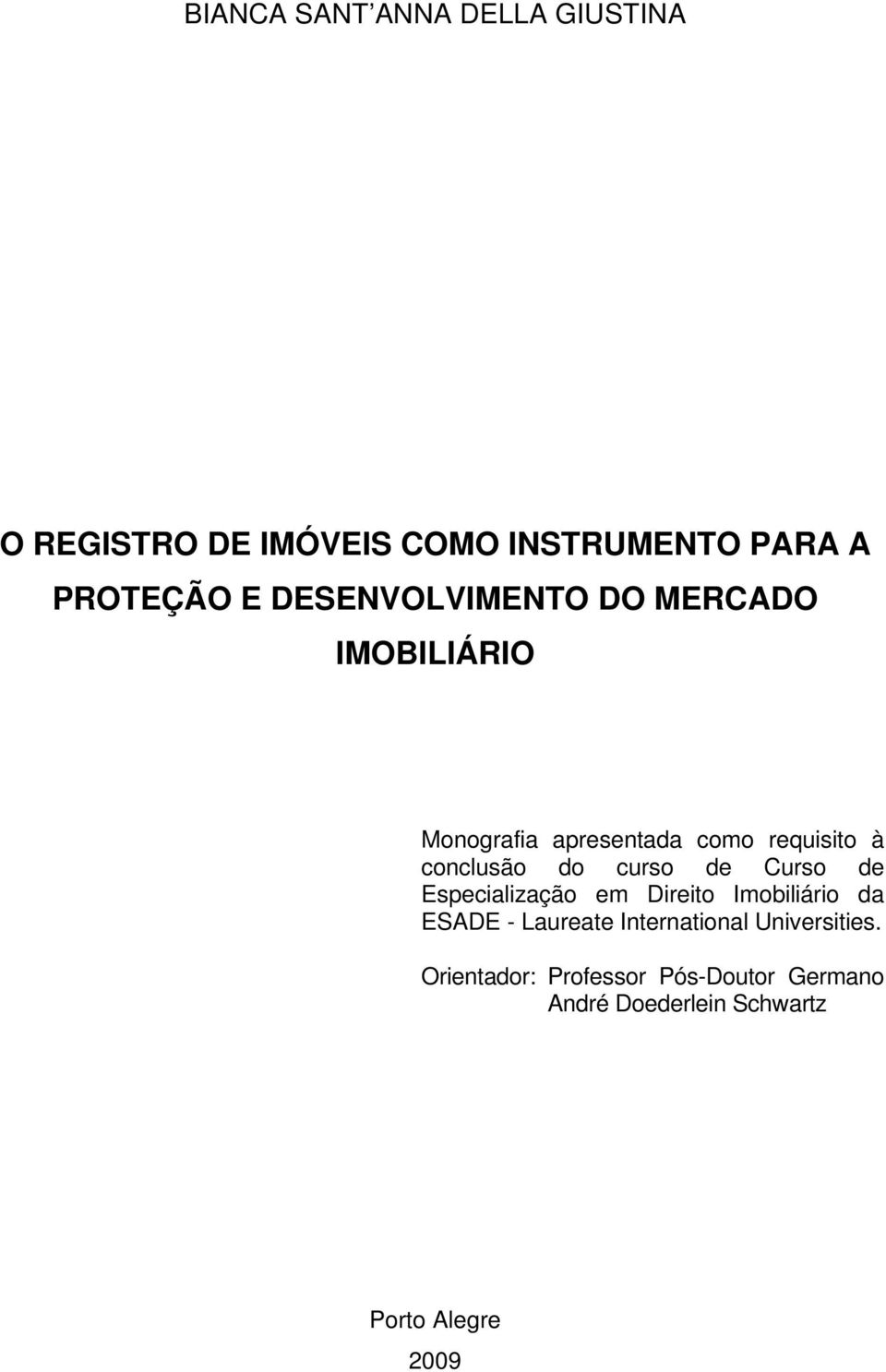 curso de Curso de Especialização em Direito Imobiliário da ESADE - Laureate International