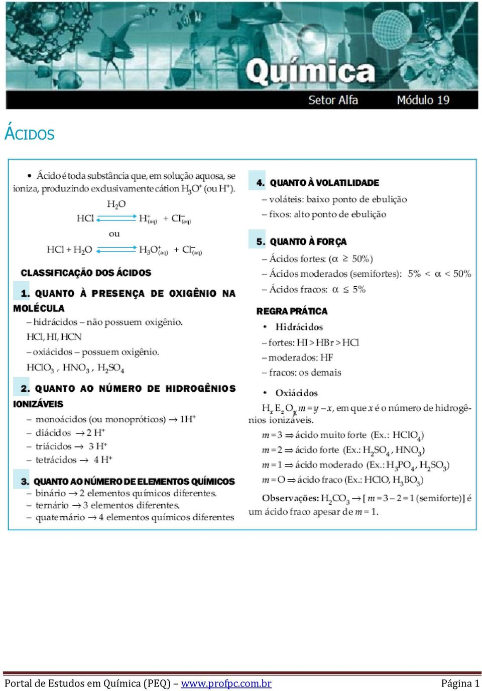 Química (PEQ)