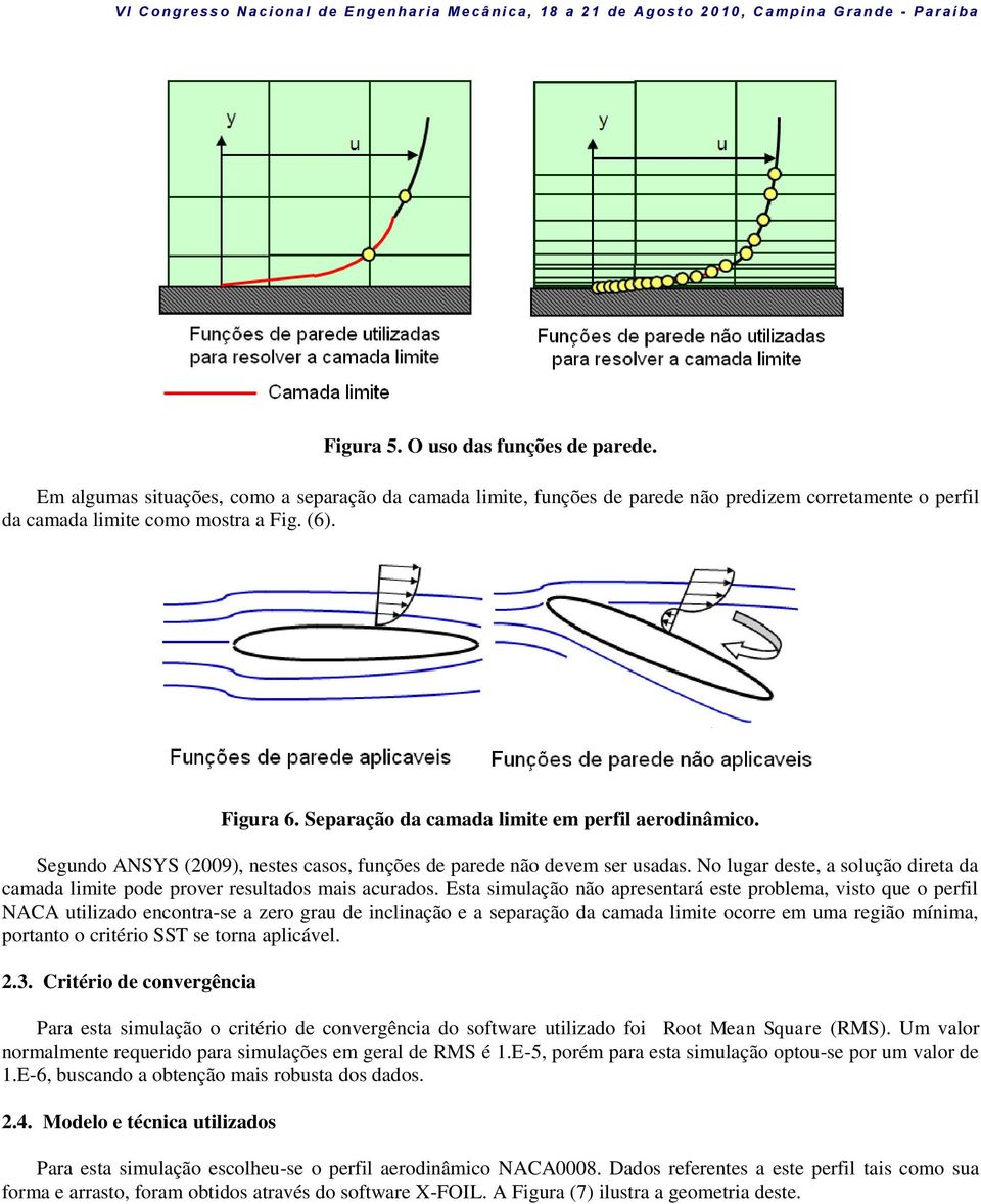 No lugar deste, a solução direta da camada limite pode prover resultados mais acurados.