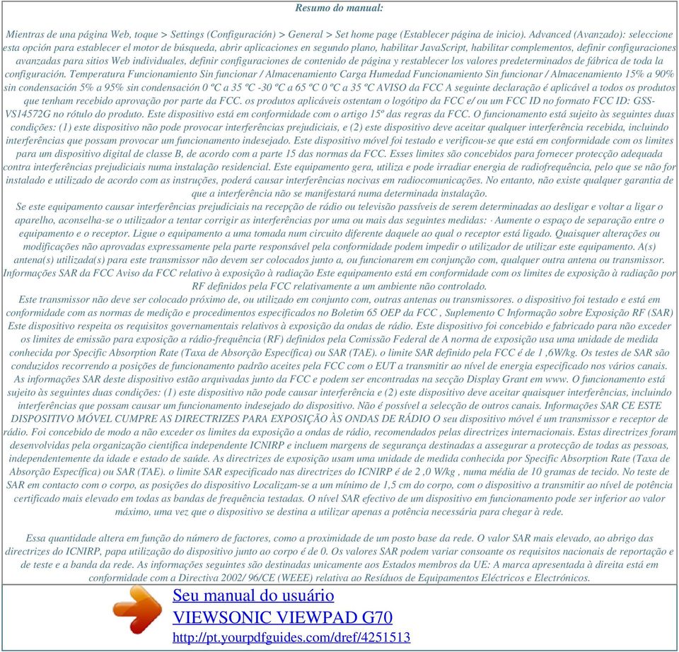 para sitios Web individuales, definir configuraciones de contenido de página y restablecer los valores predeterminados de fábrica de toda la configuración.