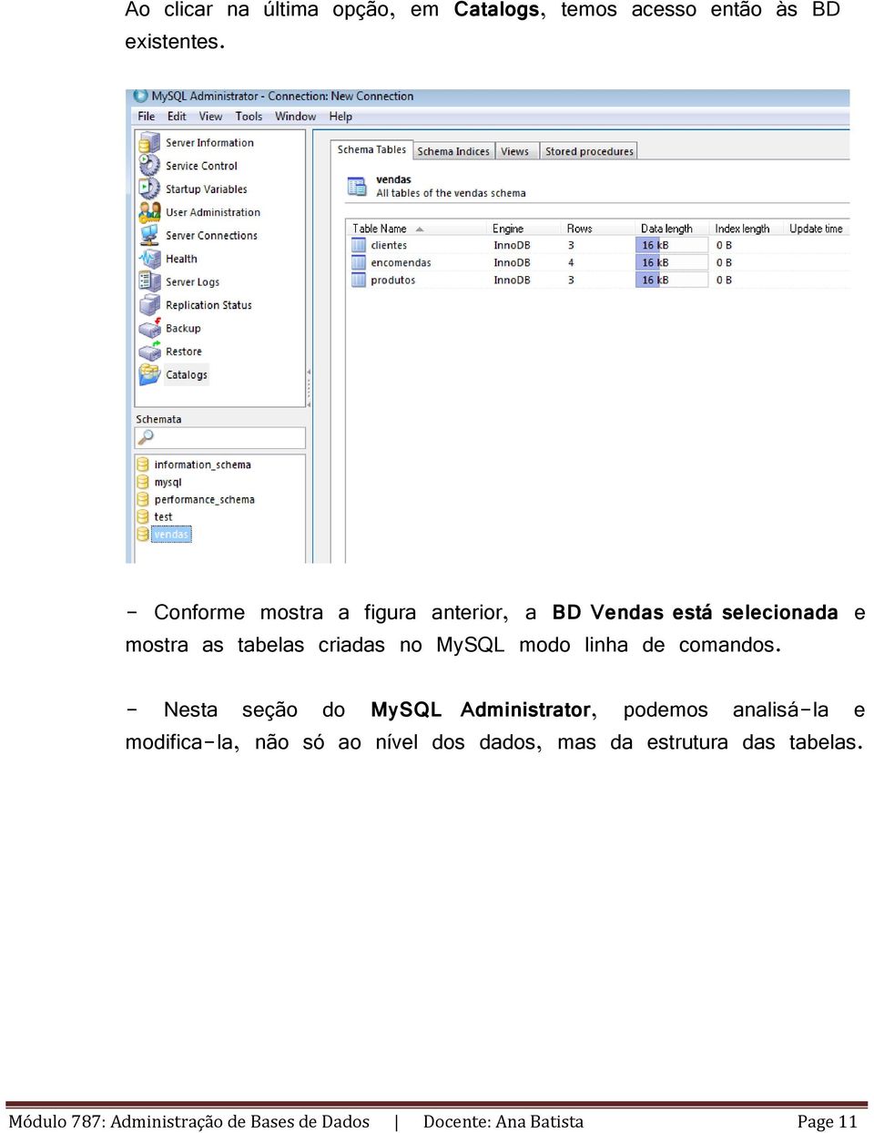 MySQL modo linha de comandos.