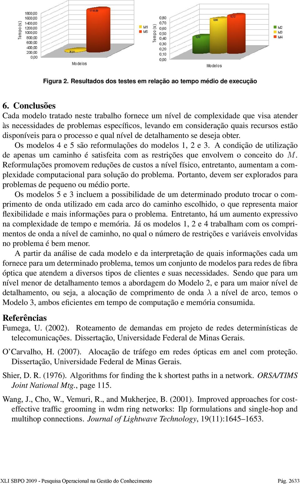 o processo e qual nível de detalhamento se deseja obter. Os modelos 4 e 5 são reformulações do modelos 1, 2 e 3.