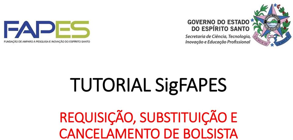 SUBSTITUIÇÃO E