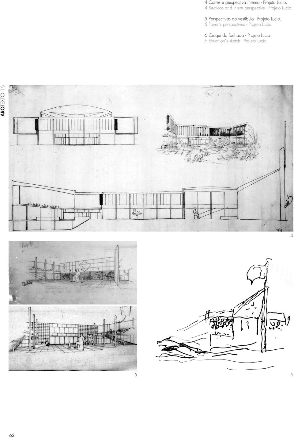 5 Perspectivas do vestíbulo - Projeto Lucio.