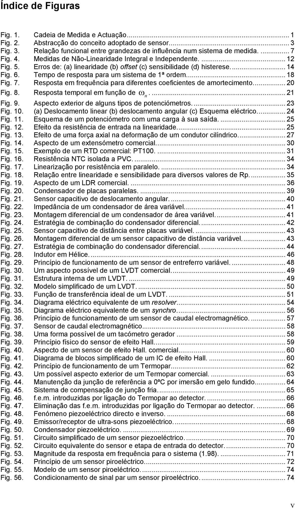 .. 18 Fig. 7. Resposta em frequência para diferentes coeficientes de amortecimento... 20 Fig. 8. Resposta temporal em função de ω n.... 21 Fig. 9. Aspecto exterior de alguns tipos de potenciómetros.