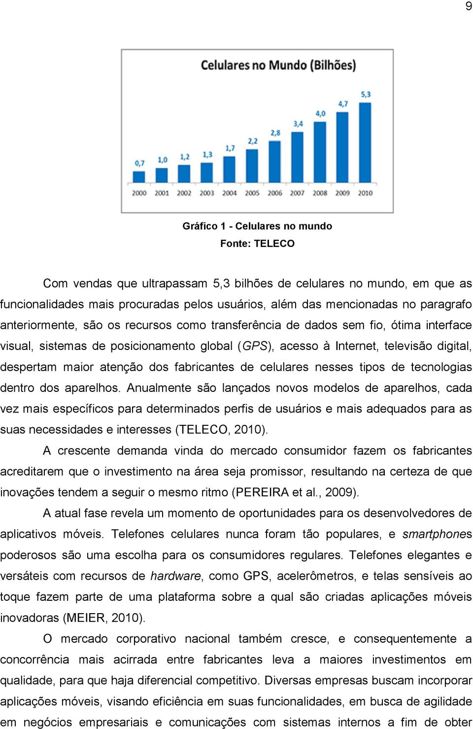 atenção dos fabricantes de celulares nesses tipos de tecnologias dentro dos aparelhos.