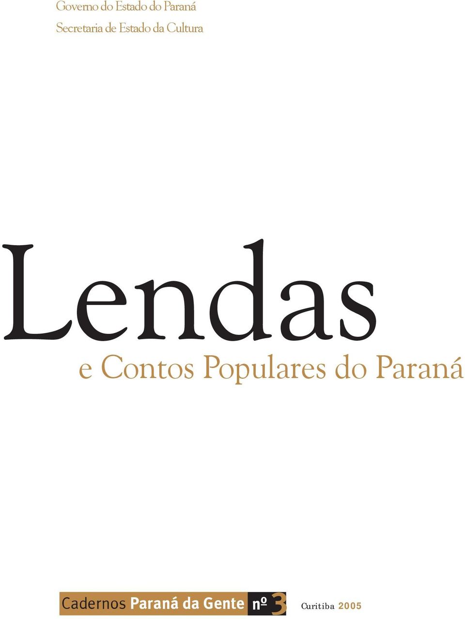 Lendas e Contos Populares do