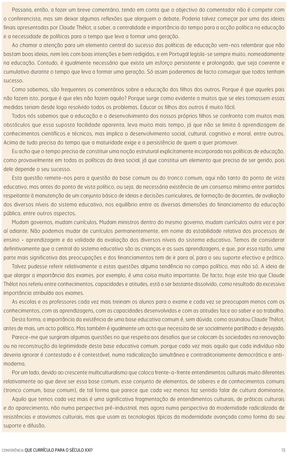 tempo que leva a formar uma geração.