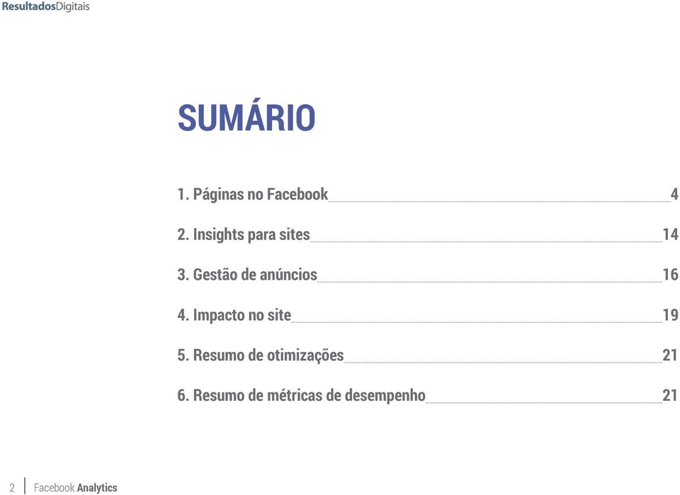 Gestão de anúncios 16 4. Impacto no site 19 5.