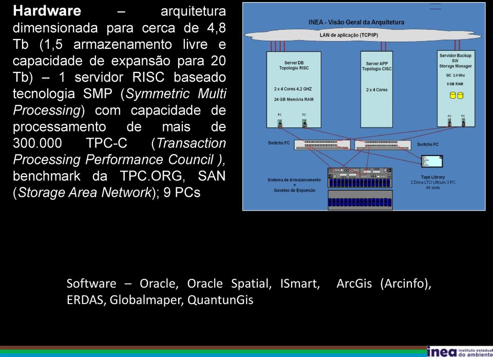 processamento de mais de 300.000 TPC-C (Transaction Processing Performance Council ), benchmark da TPC.