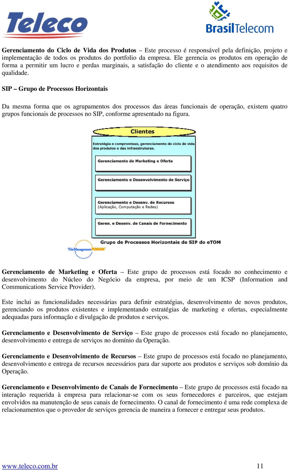 SIP Grupo de Processos Horizontais Da mesma forma que os agrupamentos dos processos das áreas funcionais de operação, existem quatro grupos funcionais de processos no SIP, conforme apresentado na