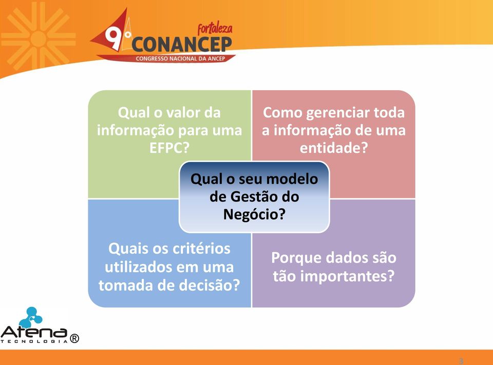 Qual o seu modelo de Gestão? do Negócio?