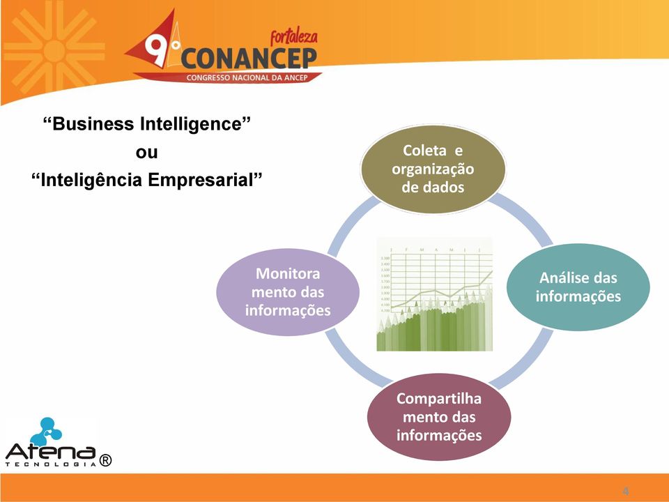 Monitora mento das informações Análise das