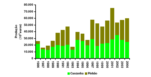 - A fileira da cortiça representa uma importante fracção no comércio externo nacional, com cerca de um terço do total das exportações.