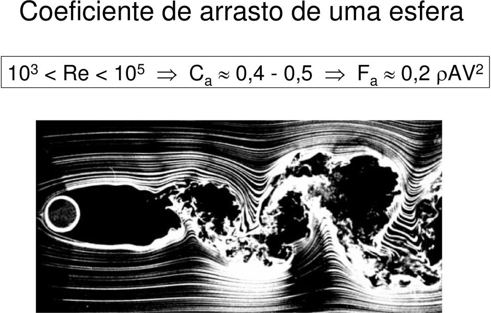 esfera 10 3 < Re <