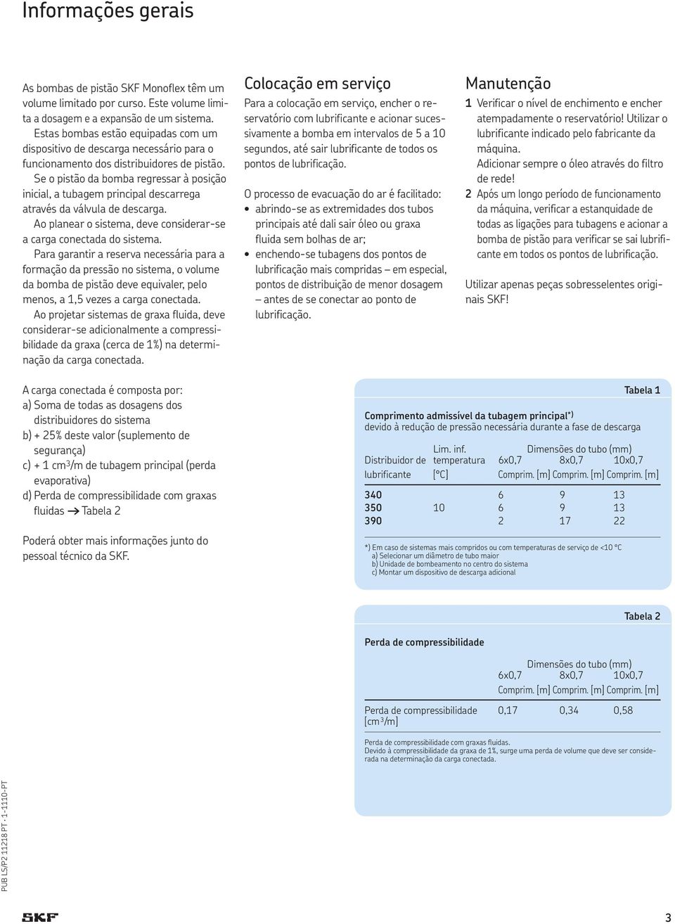 Se o pistão da bomba regressar à posição inicial, a tubagem principal descarrega através da válvula de descarga. Ao planear o sistema, deve considerar-se a carga conectada do sistema.