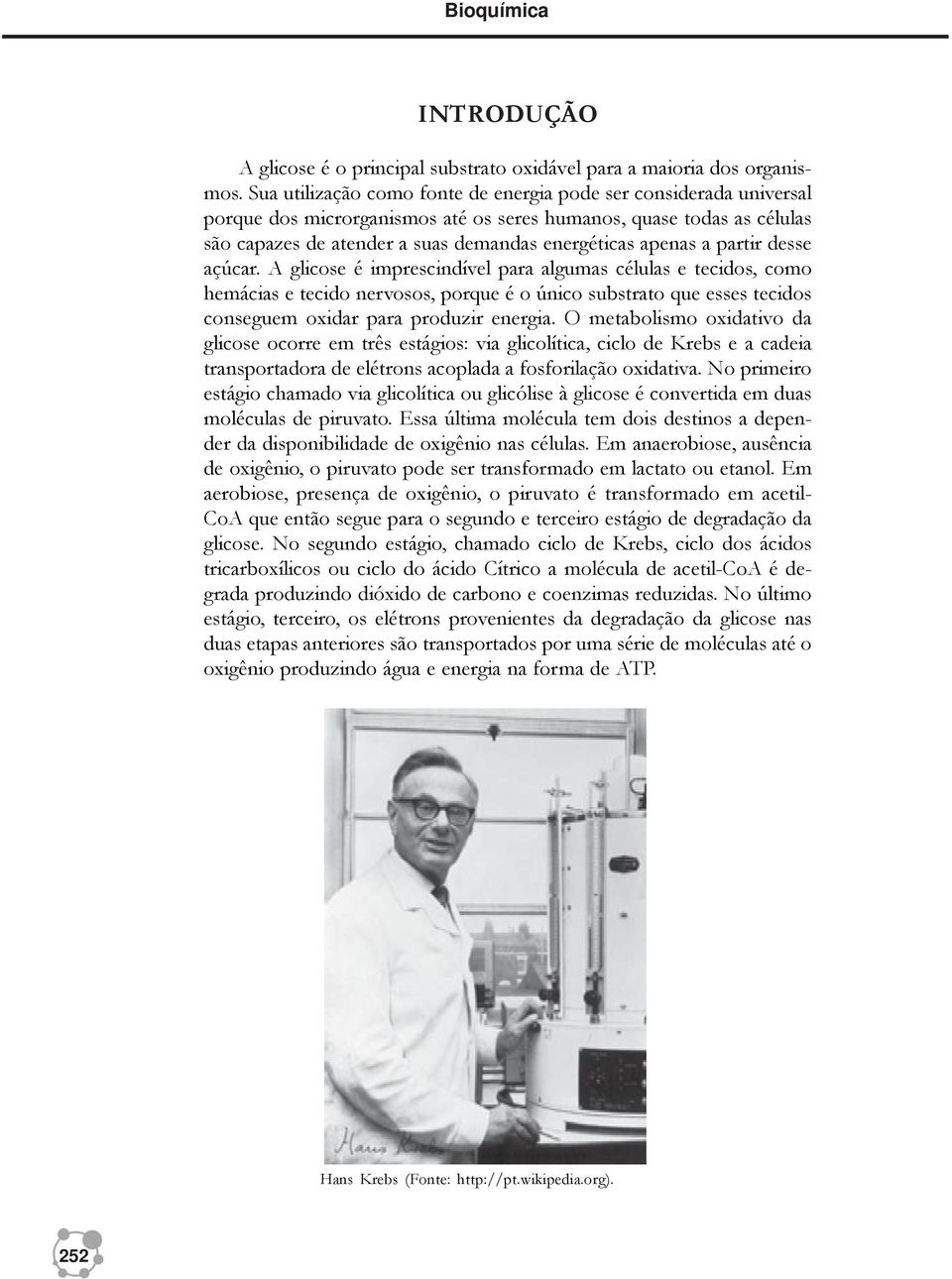 partir desse açúcar. A glicose é imprescindível para algumas células e tecidos, como hemácias e tecido nervosos, porque é o único substrato que esses tecidos conseguem oxidar para produzir energia.