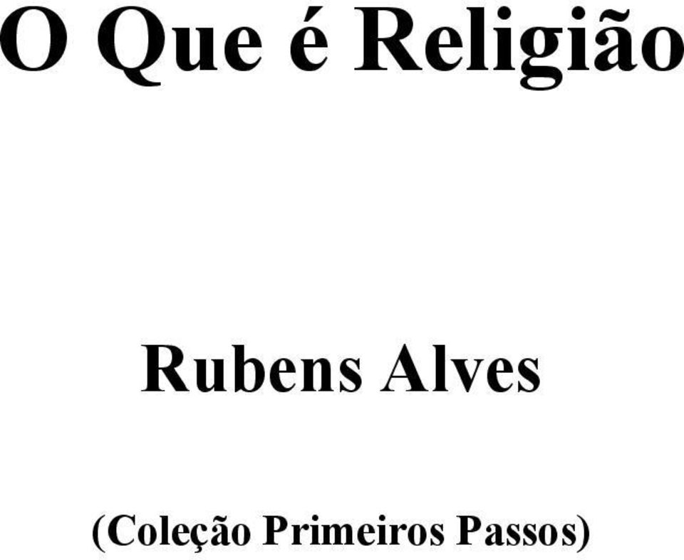 Rubens Alves