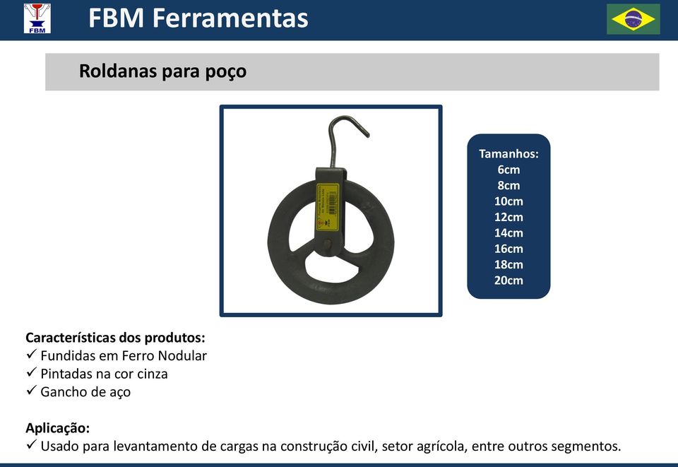 cor cinza Gancho de aço Usado para levantamento de