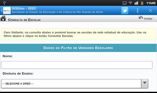 10- Escolas Próximas: Consulta as escolas que