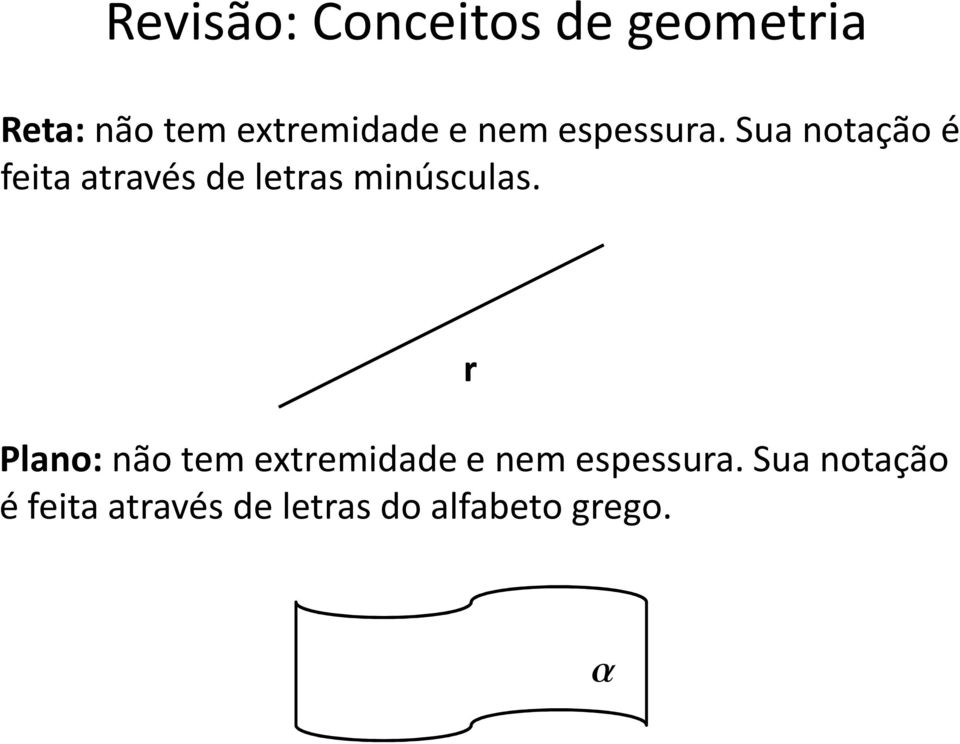 Sua notação é feita através de letras minúsculas.