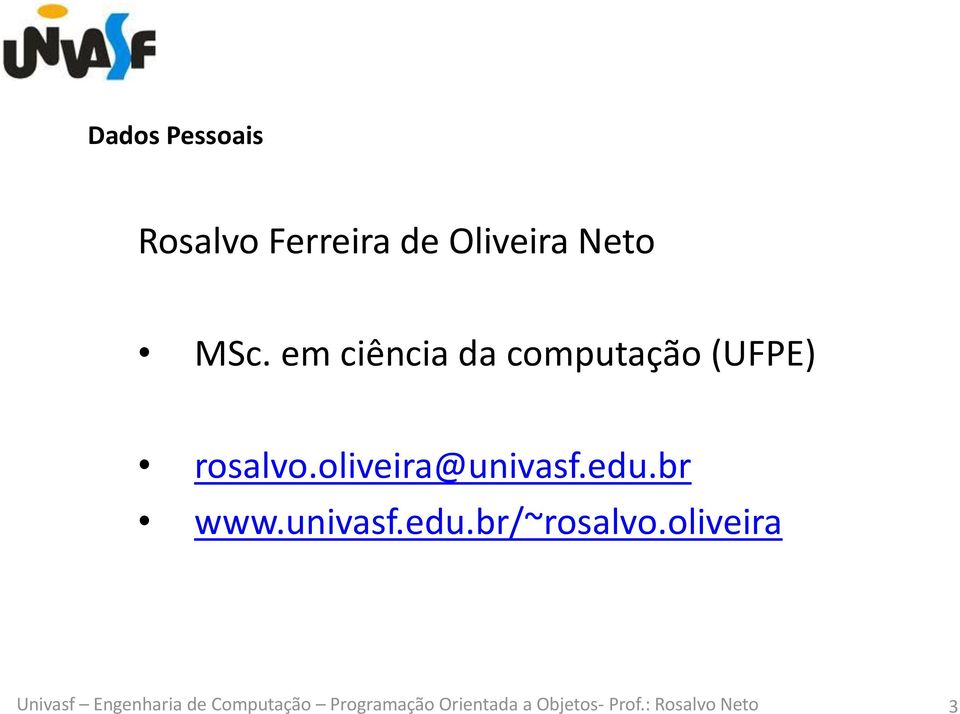 em ciência da computação (UFPE)