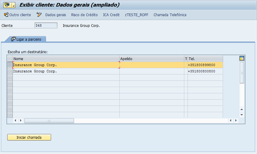 ROFF Drop #3 Integração SAP /