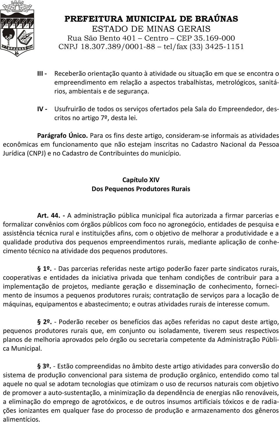 Para os fins deste artigo, consideram-se informais as atividades econômicas em funcionamento que não estejam inscritas no Cadastro Nacional da Pessoa Jurídica (CNPJ) e no Cadastro de Contribuintes do