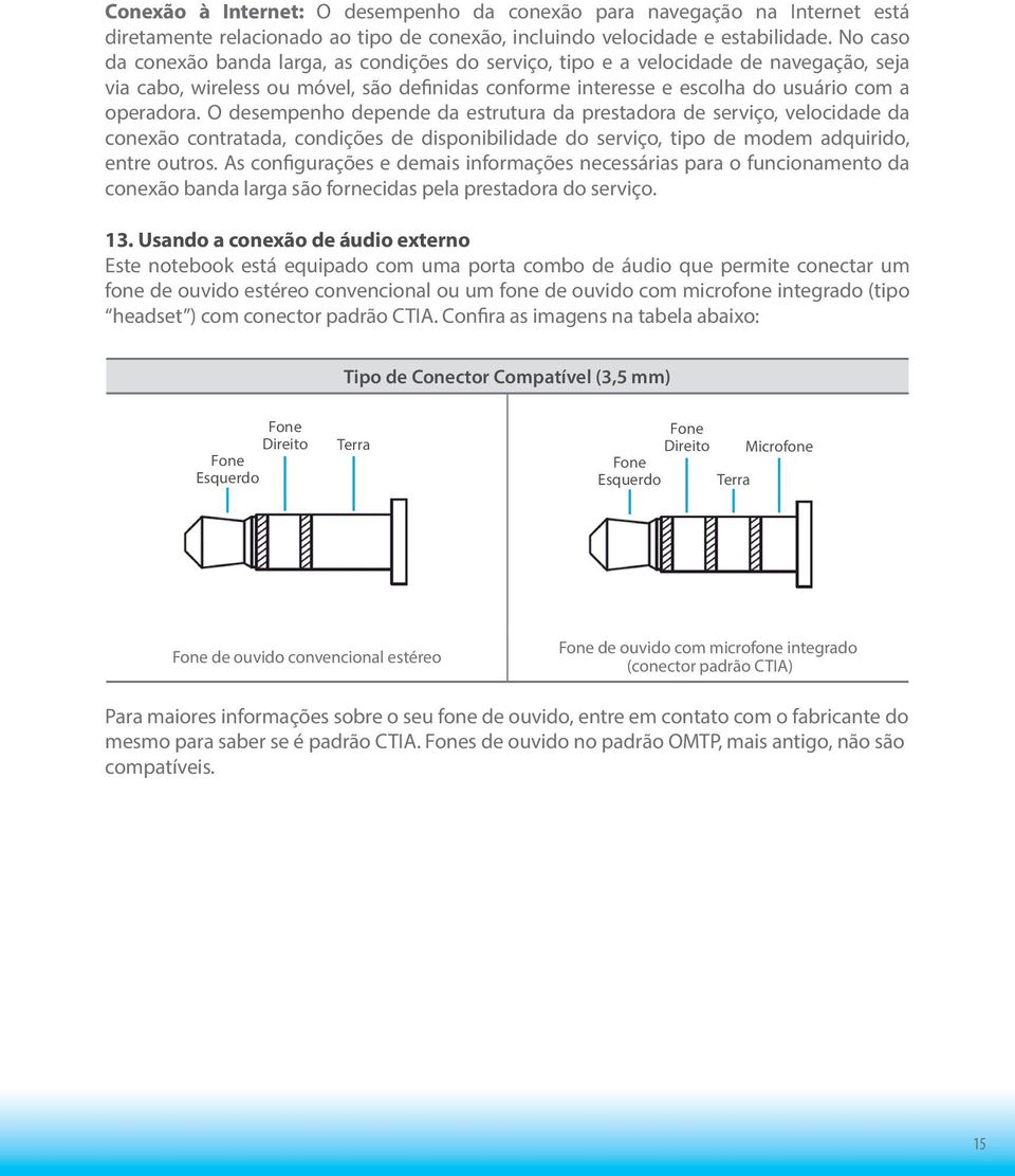 O desempenho depende da estrutura da prestadora de serviço, velocidade da conexão contratada, condições de disponibilidade do serviço, tipo de modem adquirido, entre outros.