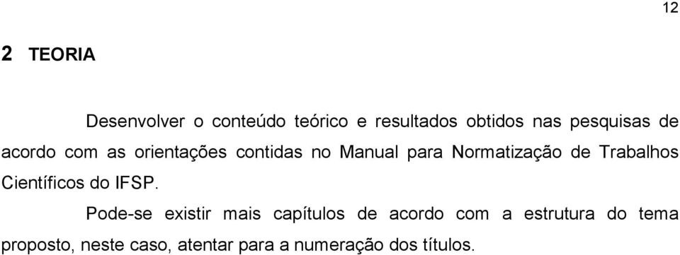 de Trabalhos Científicos do IFSP.