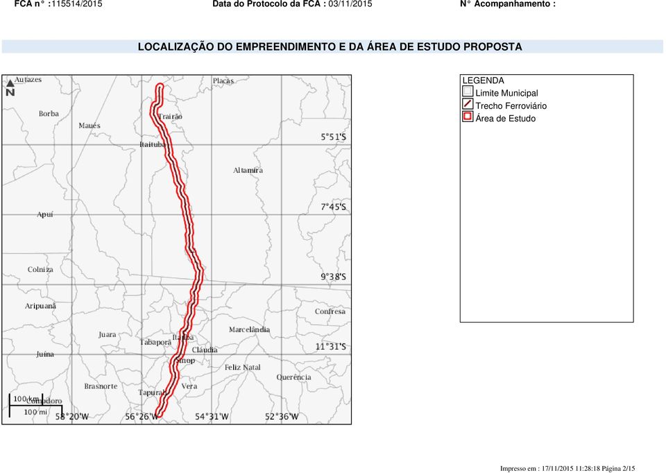 Municipal Trecho Ferroviário Área de