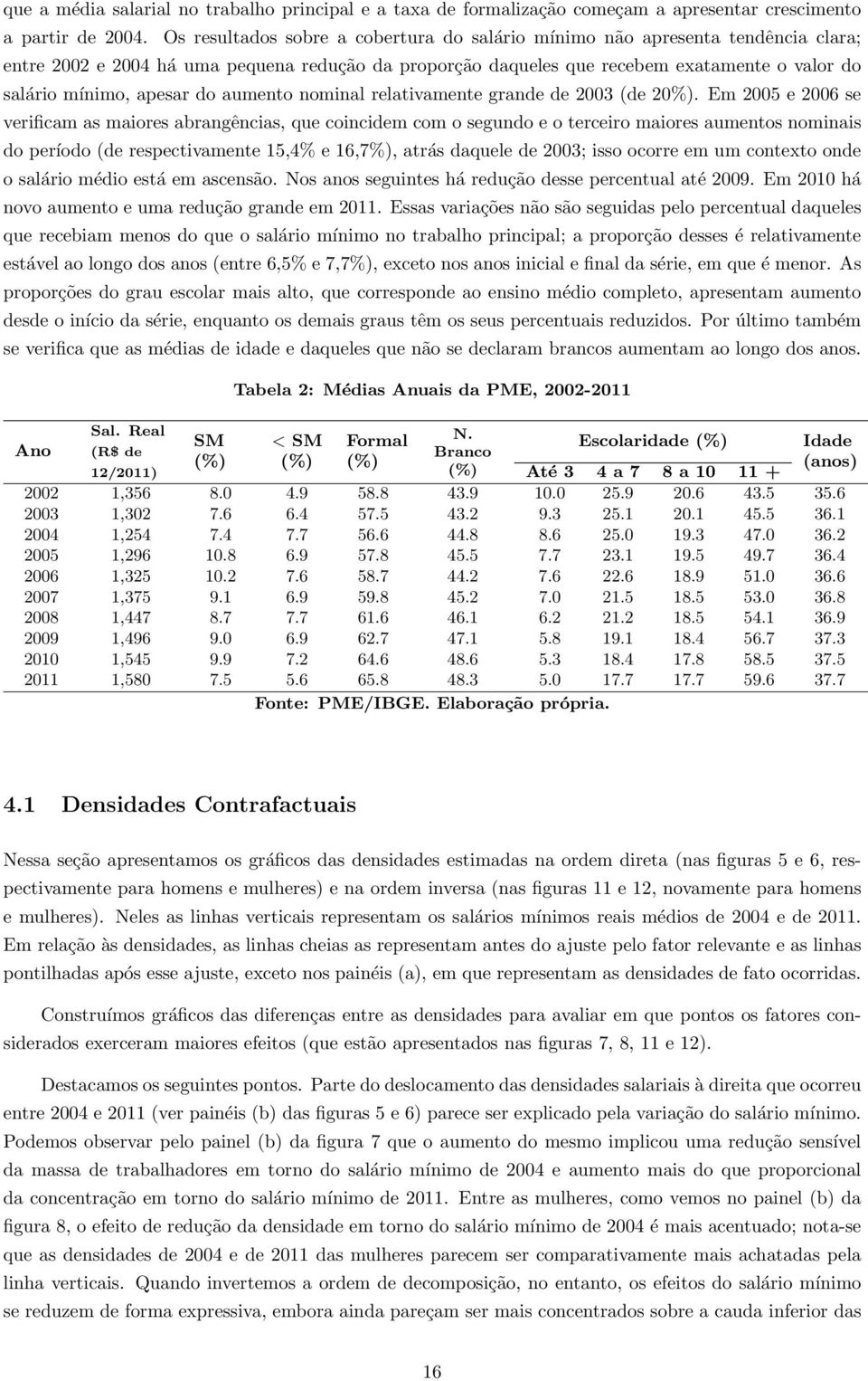 aumento nomnal relatvamente grande de 2003 de 20%).