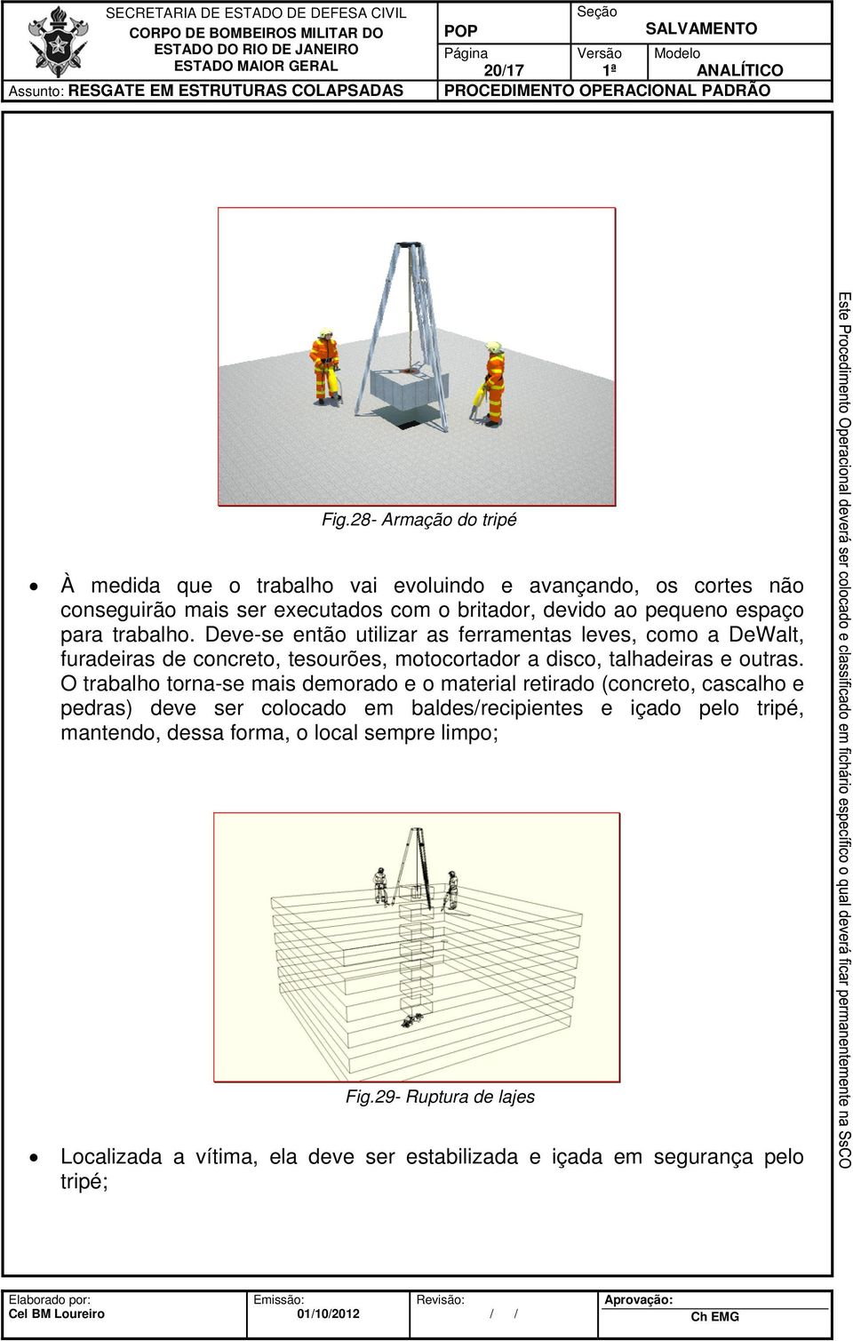 espaço para trabalho.