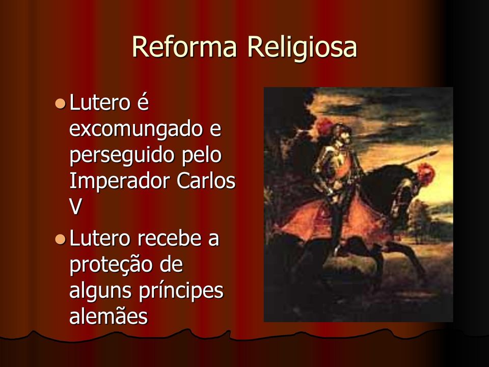 Imperador Carlos V Lutero