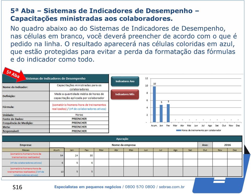 preencher de acordo com o que é pedido na linha.