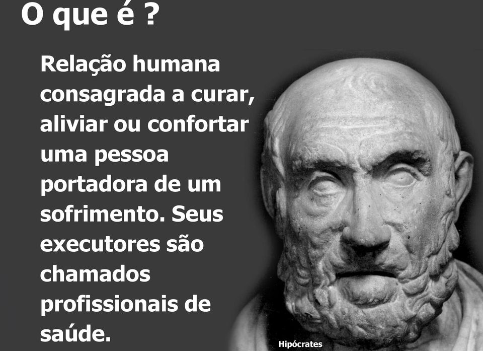 aliviar ou confortar uma pessoa portadora