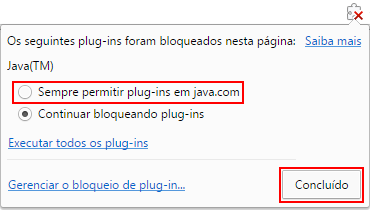 Pronto o Java já está instalado.