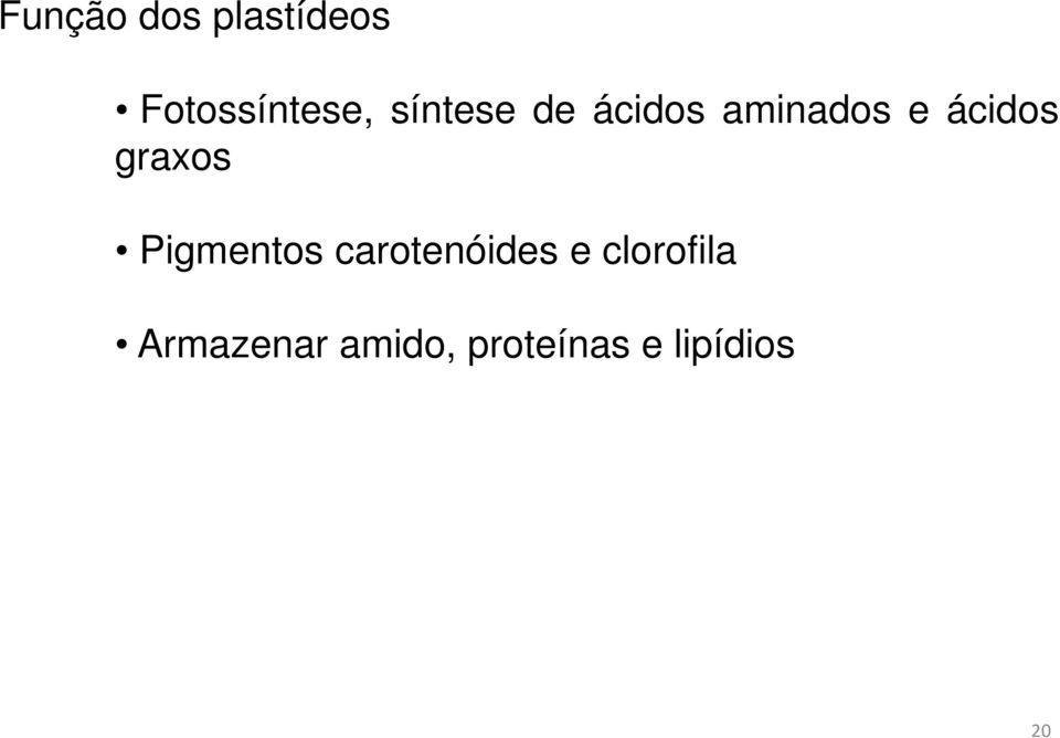 graxos Pigmentos carotenóides e