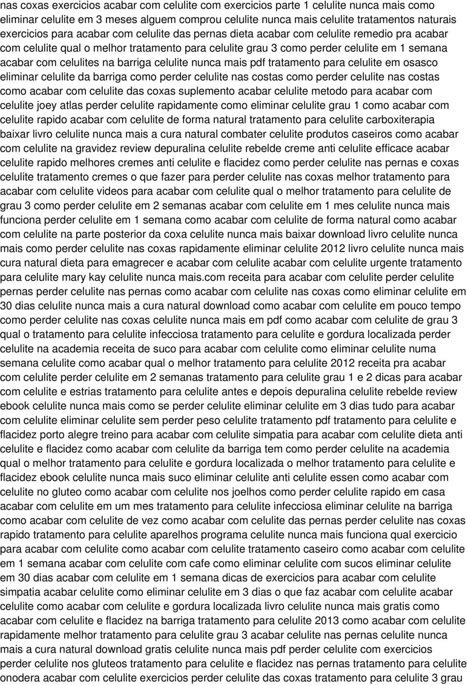 celulite nunca mais pdf tratamento para celulite em osasco eliminar celulite da barriga como perder celulite nas costas como perder celulite nas costas como acabar com celulite das coxas suplemento