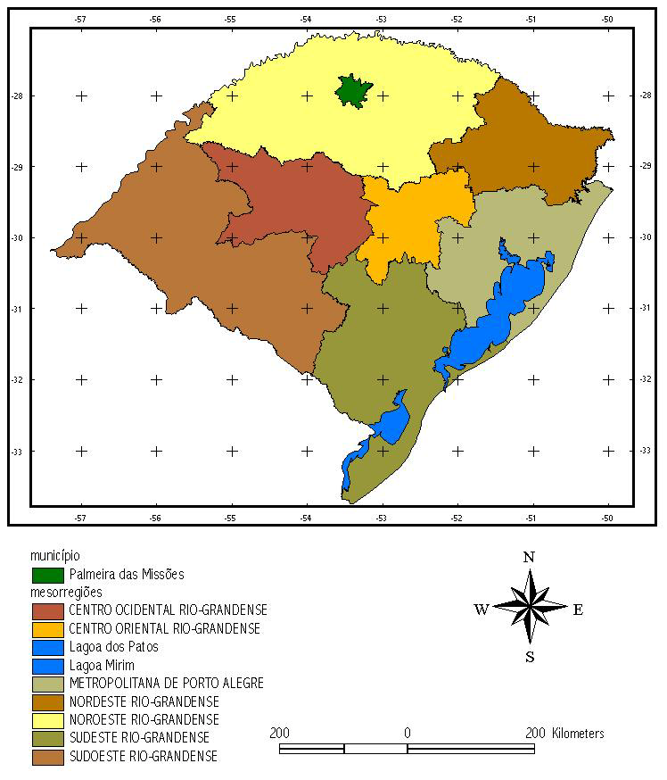 A estrutura fundiária deste município apresenta-se diversificada e apoiada na pequena, média e grande propriedade.