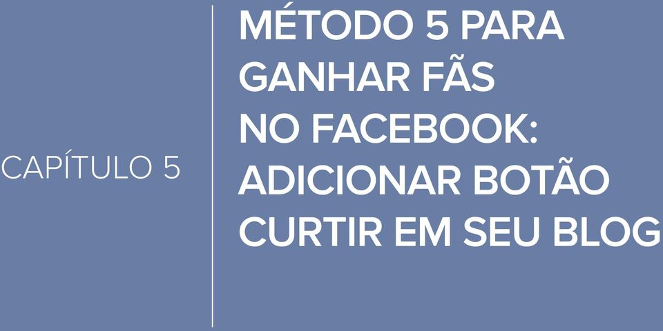 Facebook: Adicionar