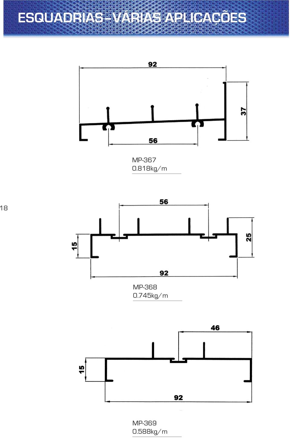 818kg/m 18 MP-368 0.
